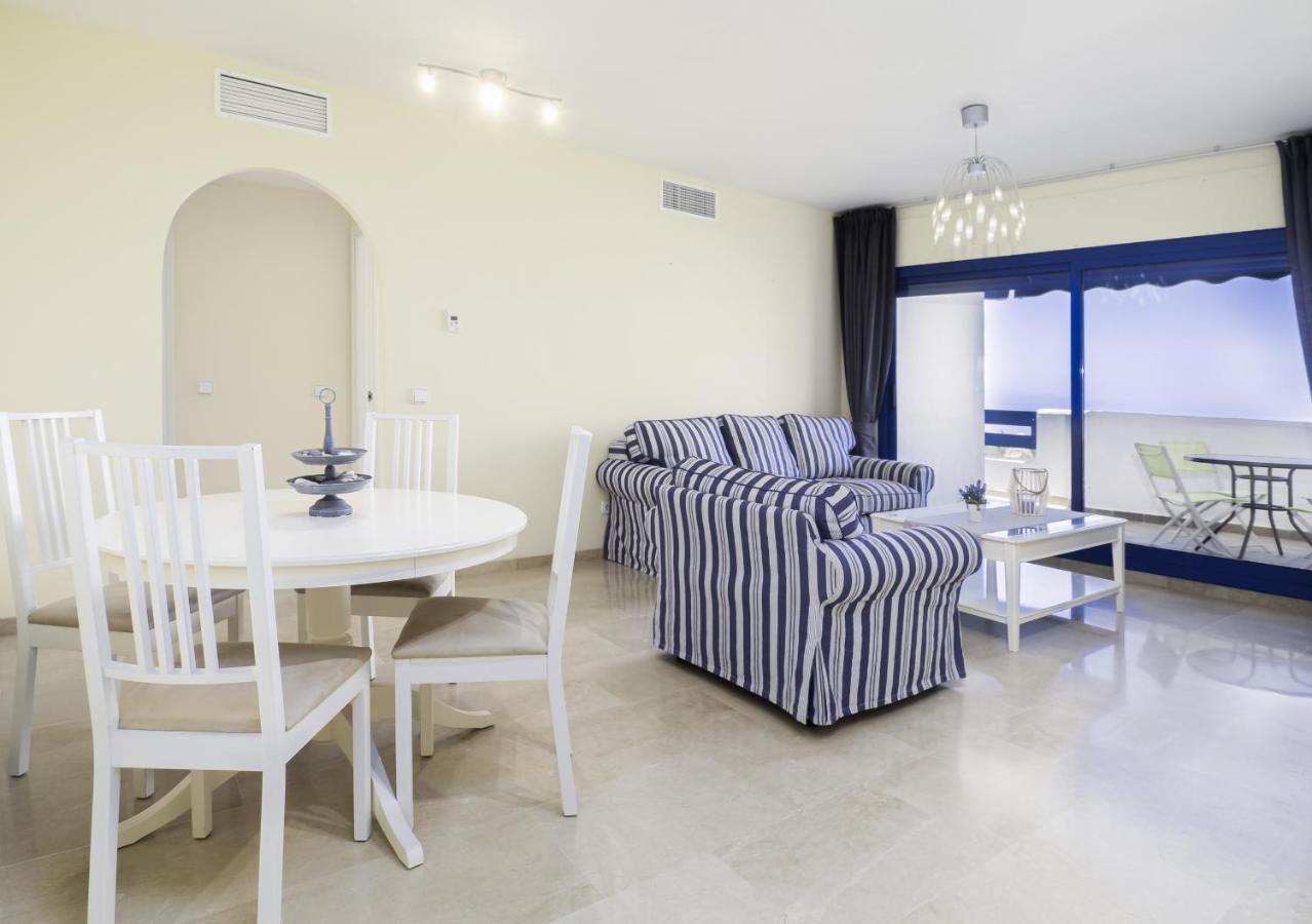 2307-Amazing 2Bedrooms Sea View Pool View Manilva Exteriör bild