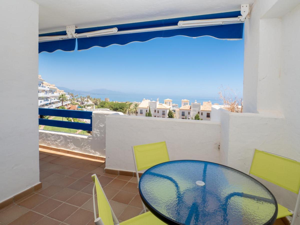 2307-Amazing 2Bedrooms Sea View Pool View Manilva Exteriör bild